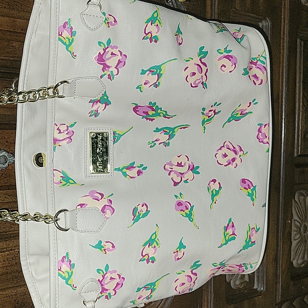 *Betsy johnson Floral Tote with matching wallet